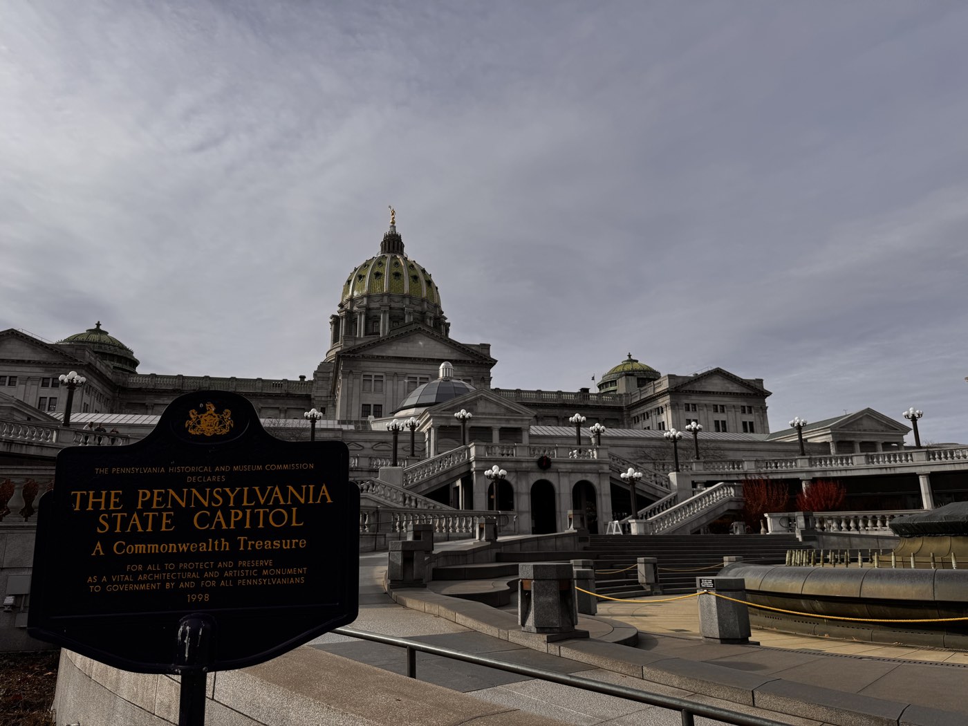 Pennsylvania State Capitol in Harrisburg