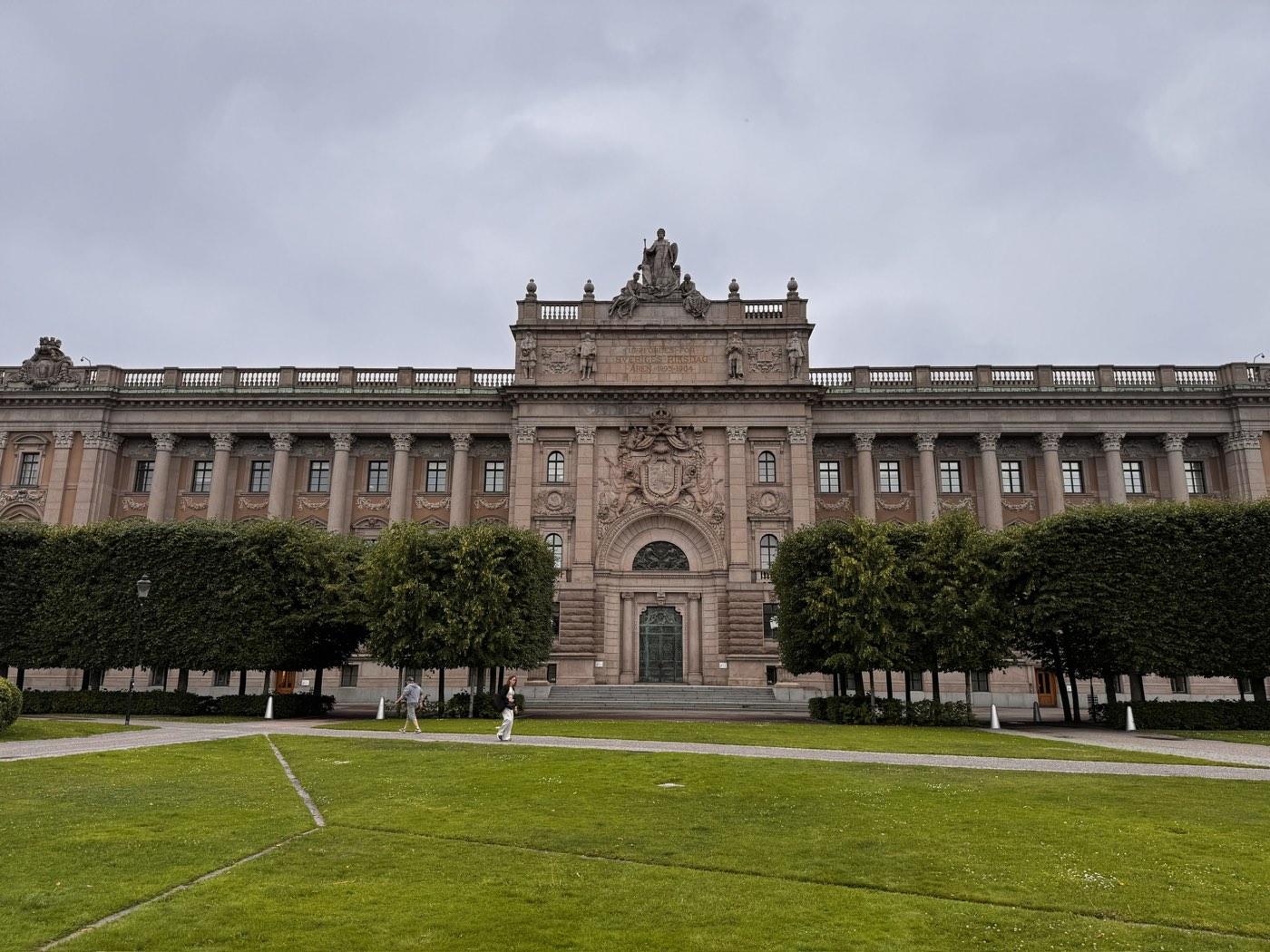 Riksdag Building in Stockholm